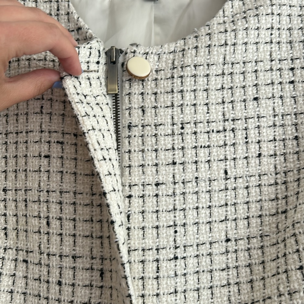 Banana Republic black and white blazer jacket - Picture 4 of 5